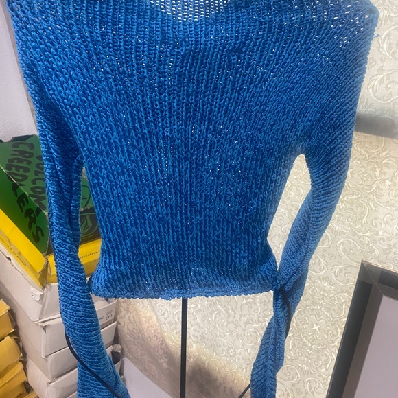 Parasuco Vintage Embroidered Sweater Blouse Sz S - Picture 9 of 12